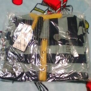 Carter's Yellow and Black Kids Pajamas Nightgown